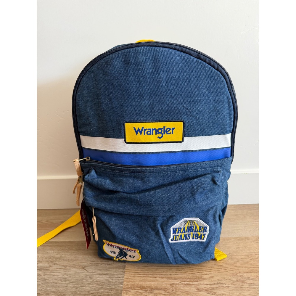 Boys denim backpack wrangler rodeo 17"